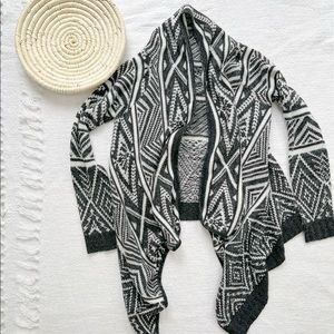 Aztec Print Cardigan